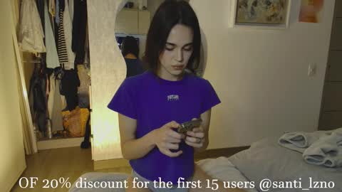 santi online show from February 14, 3:03 am