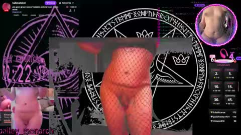 Snapshot of baileymonarch chatting on October 16, 1:06 am Bailey online show from October 16, 1:06 am