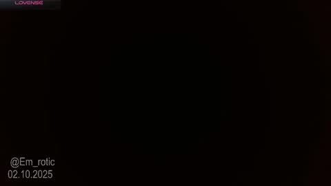 Emilia  online show from October 2, 7:02 pm