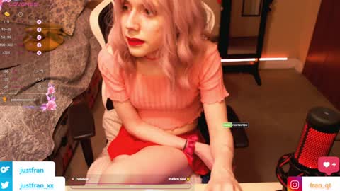 Fran  online show from January 15, 6:40 pm