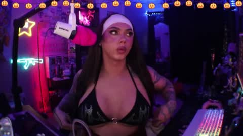 Snapshot of itsnickibabyy chatting on October 12, 1:08 am Nicki Foxx online show from October 12, 1:08 am