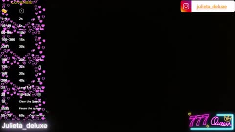 Julieta online show from March 30, 7:15 pm