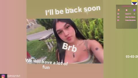 Kortneyhills - Aries online show from February 4, 3:11 am