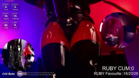 Latex Ruby online show from April 14, 2:16 am