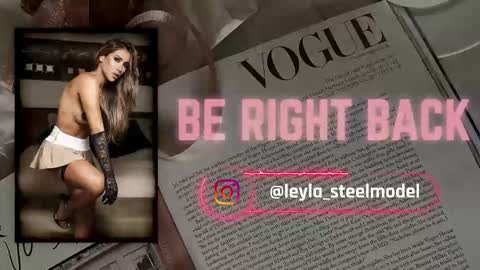 INSTA leylasteel model         online show from March 18, 11:31 am