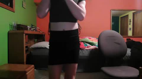 Snapshot of meganfitzy chatting on January 26, 2:14 am GlamTransGoddess online show from January 26, 2:14 am