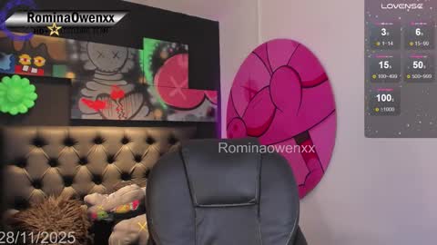 ROMINA OWEN online show from November 29, 7:32 am