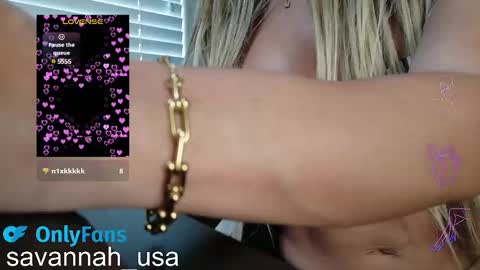 Onlyfans Savannah usa online show from January 30, 5:28 pm