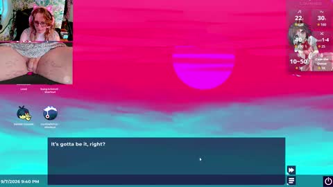 Your Trans Princess online show from October 1, 9:04 pm