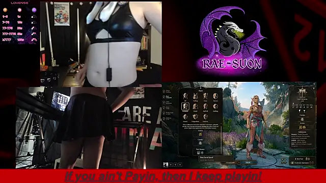 Snapshot of Rae-Suon chatting on September 28, 2:32 am Rae-Suon online show from September 28, 2:32 am