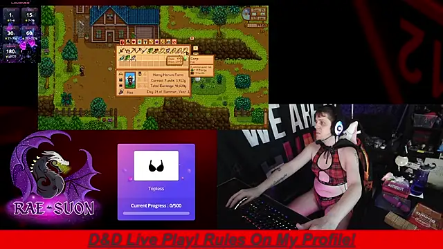 Rae-Suon online show from November 9, 3:40 am