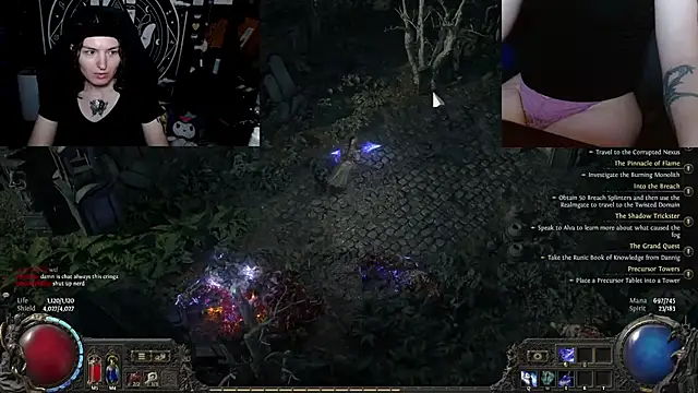 BrandiWRLD 999 online show from September 8, 5:33 pm