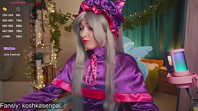 koshkasenpai online show from February 16, 1:05 am