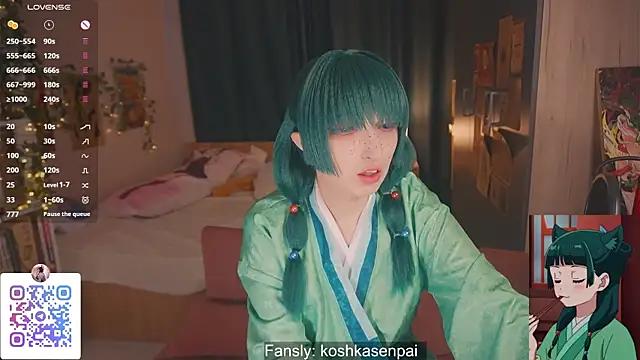 koshkasenpai online show from September 21, 11:16 am