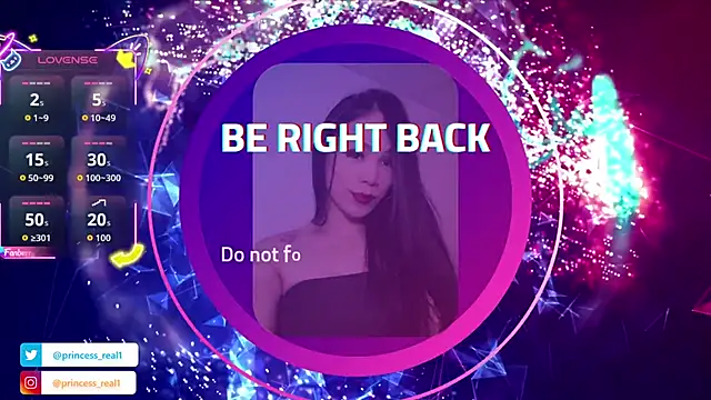 princess0303 online show from October 1, 5:30 am