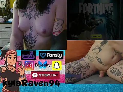 KylaRaven online show from April 28, 2:27 am