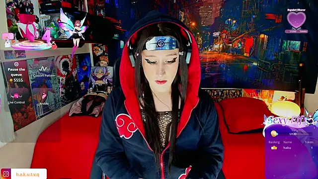 Hakudoll online show from July 8, 11:08 pm