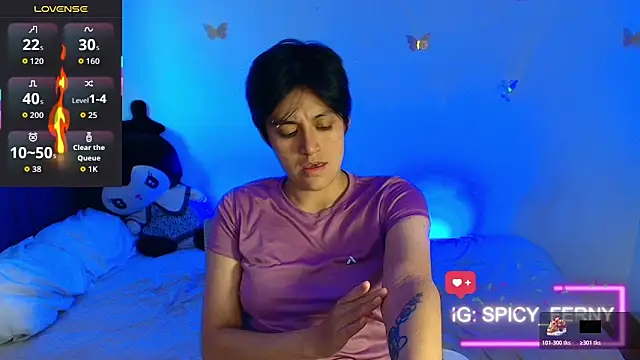 9 Fernanda 9 online show from June 1, 9:05 pm